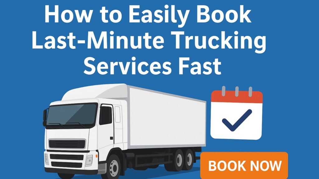 Book Last -MinuteTrucking